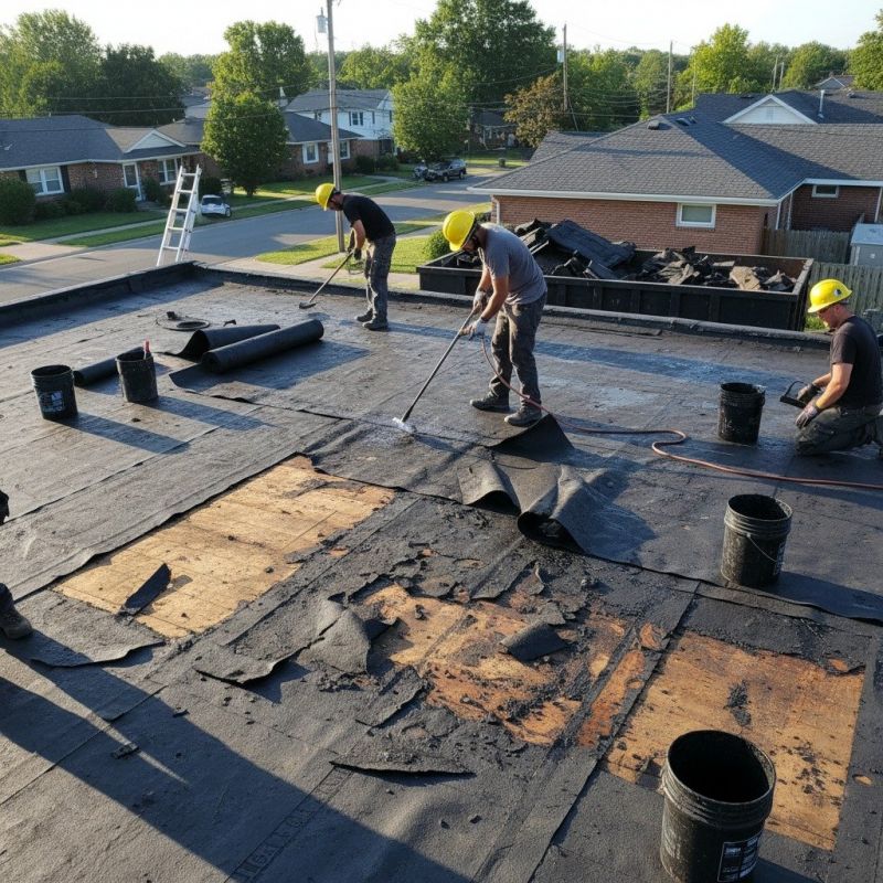 House Roof Repair detail